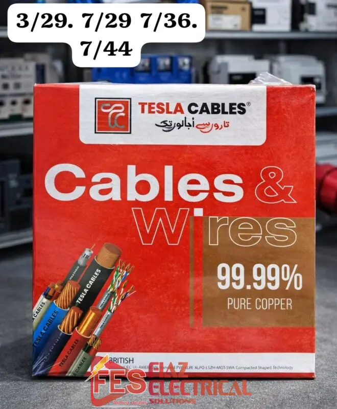 Cable 1 Core 3/29 TESLA Cable Coil