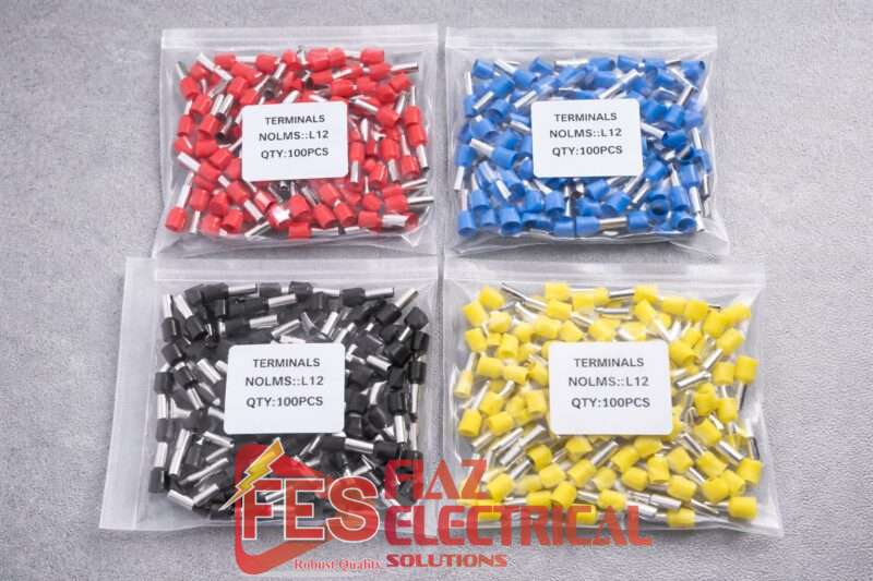 Insulated Thimbles lug Tubeless bootlace ferrule lug 1.5mm 100pc Red in Pakistan