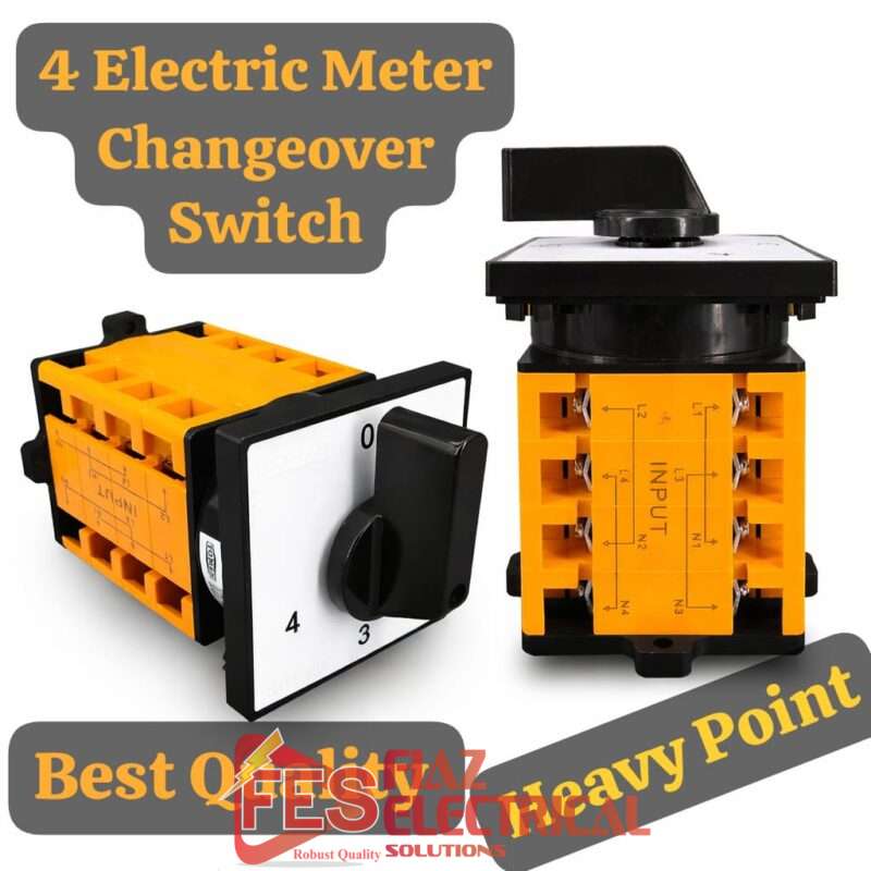 4 Electric Meter Changeover Switch Neutral Cut Changeover In Pakistan