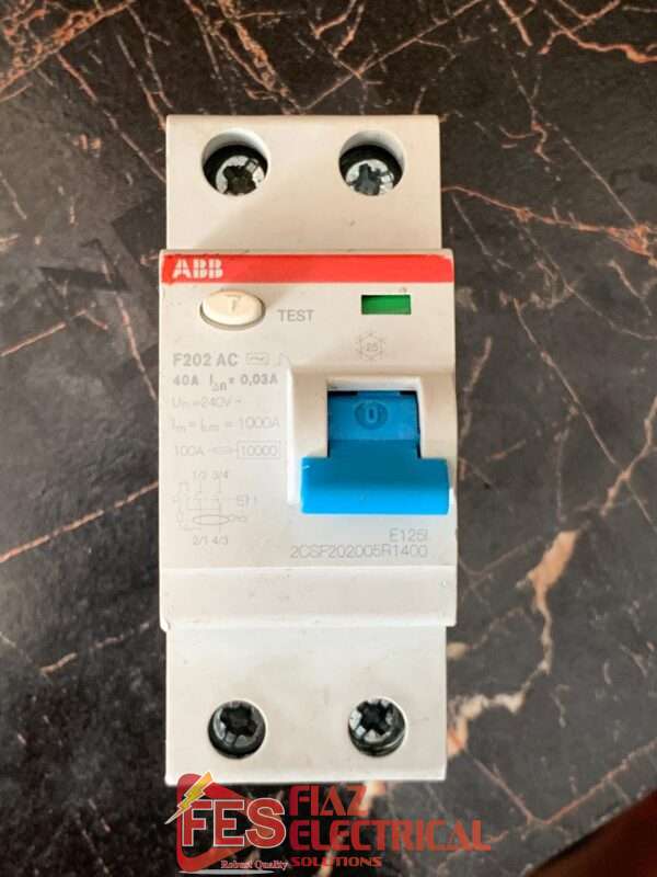 Lot ABB Earth Leakage Circuit Breakers ELCB 40A