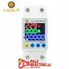 Mora 8in1 Voltage Protector | Over & Under Voltage Protective Device with kWh Meter, Unit(KWh) Lock, Frequency & Power Display