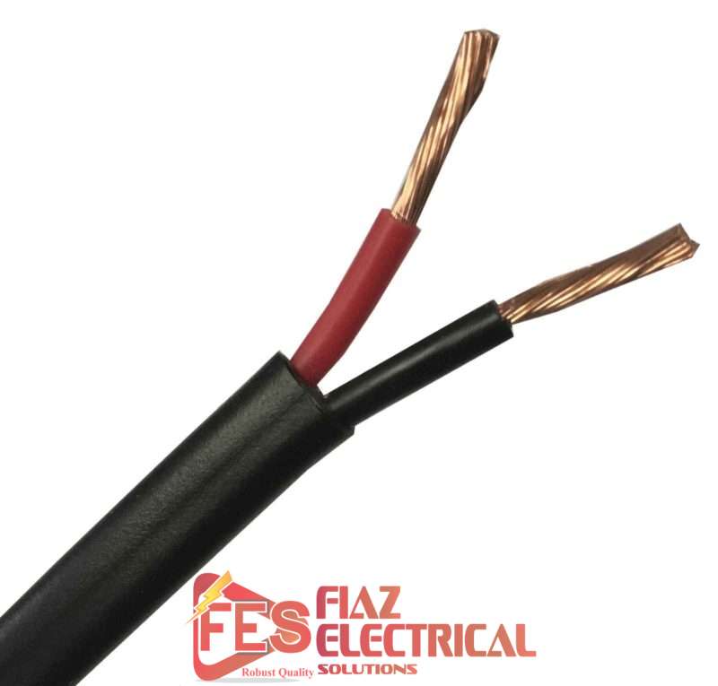 2 core 2.5mm flexible wire per ft