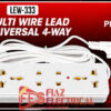 KM extension with 4 yard cable box pack