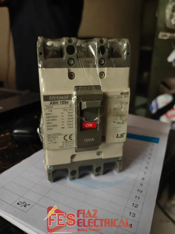 Lot Breaker MCCB 3 Pole LS 75A/100A Medium Boday  in Pakistan(Made in Korea)