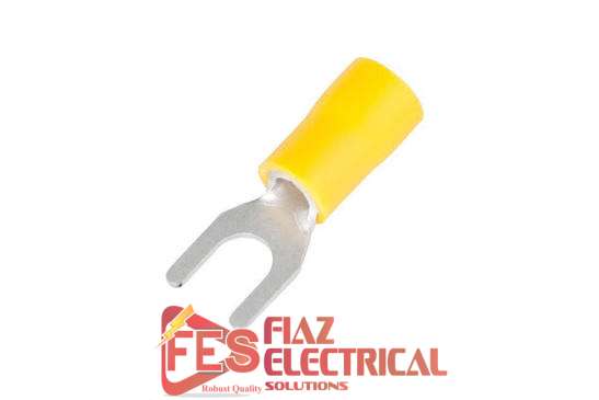 U-type Yellow Insulated Thimble/ Cable Lug 4mm per pc
