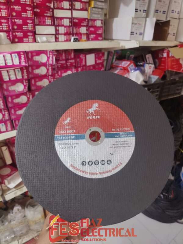 Horse Cutting Disk 14''x1/8 in pakistan