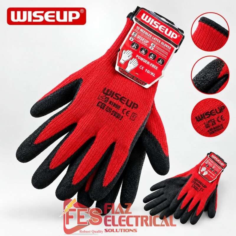 Safety Gloves Rubber Small Wiseup Guage 13 ART140801 WEIGHT 60G