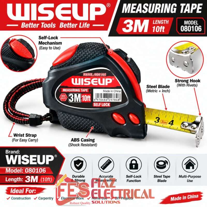 Measuring Tape Rubber Cover 3 M (ART080106) Wiseup