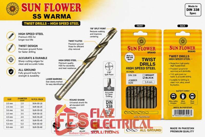 SS Warma 4.5mm Sun Flawer Best Quality