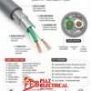 2 core sheilded cable imported
