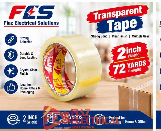 Transparent Tape 2" 46mmx 72 yard